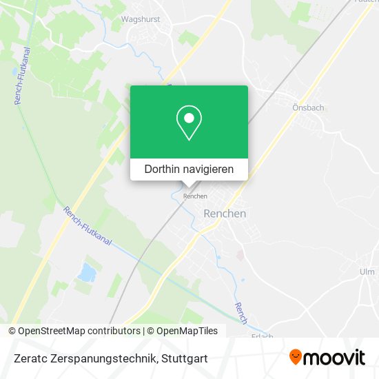 Zeratc Zerspanungstechnik Karte