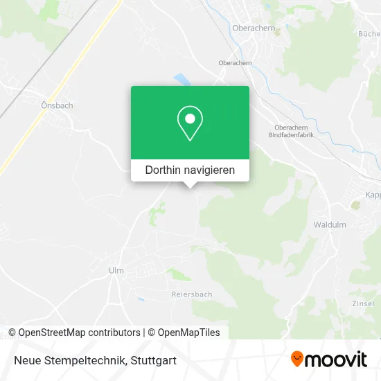Neue Stempeltechnik Karte