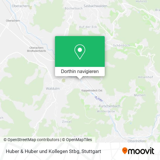 Huber & Huber und Kollegen Stbg Karte