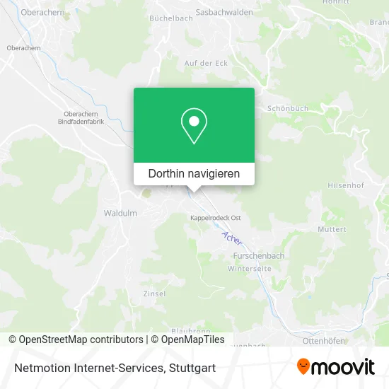 Netmotion Internet-Services Karte