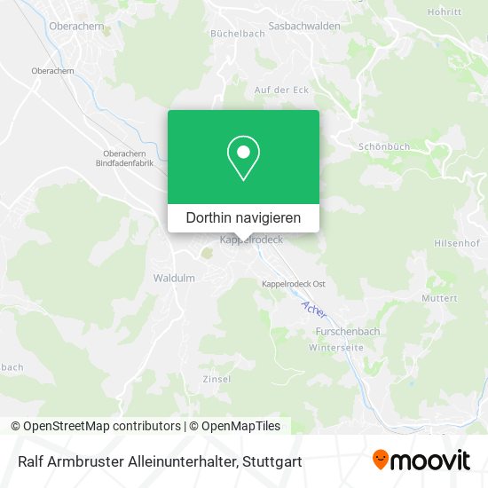 Ralf Armbruster Alleinunterhalter Karte