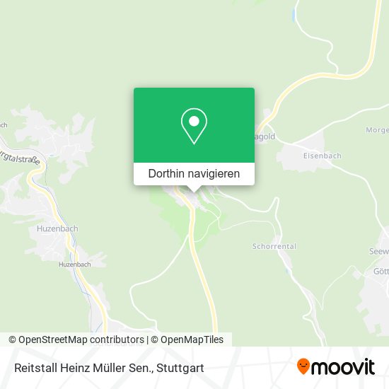 Reitstall Heinz Müller Sen. Karte