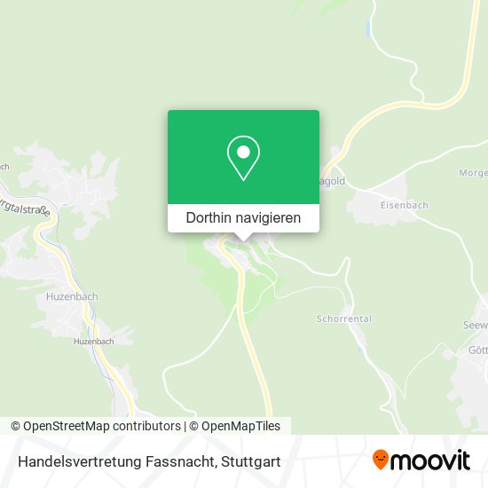 Handelsvertretung Fassnacht Karte