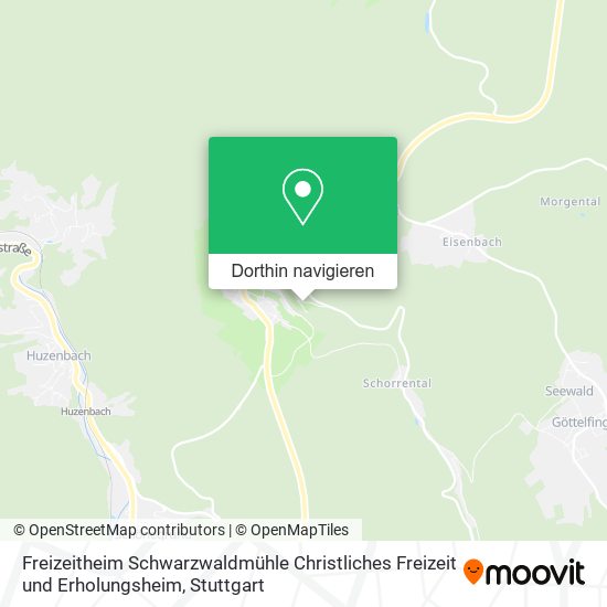 Freizeitheim Schwarzwaldmühle Christliches Freizeit und Erholungsheim Karte