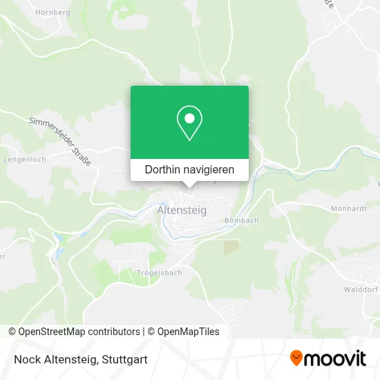 Nock Altensteig Karte