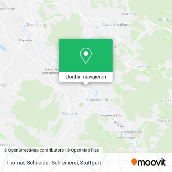 Thomas Schneider Schreinerei Karte