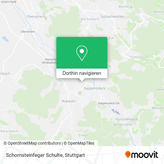 Schornsteinfeger Schulte Karte