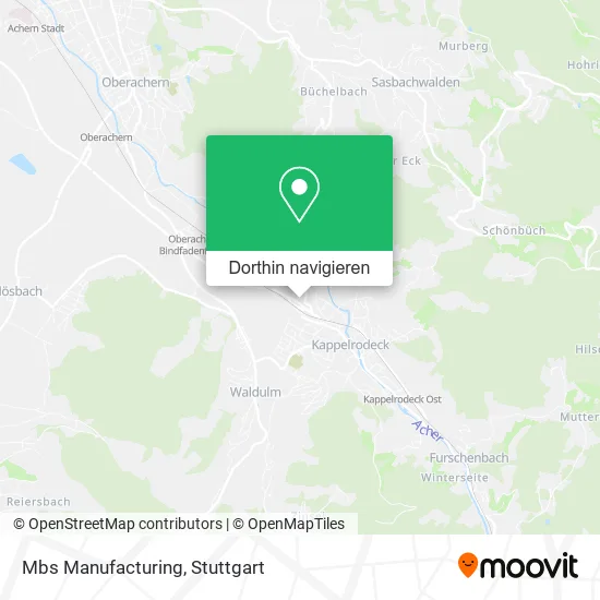 Mbs Manufacturing Karte