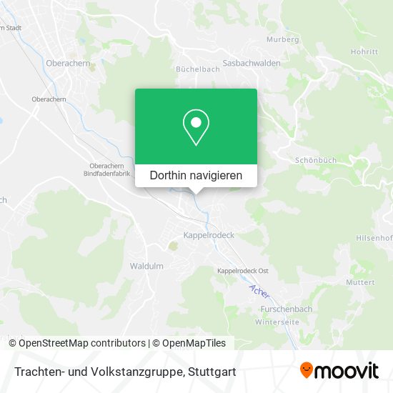 Trachten- und Volkstanzgruppe Karte