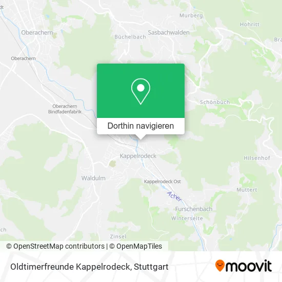 Oldtimerfreunde Kappelrodeck Karte