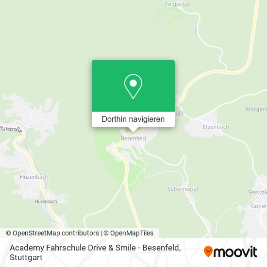 Academy Fahrschule Drive & Smile - Besenfeld Karte