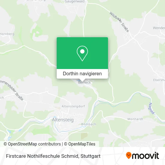 Firstcare Nothilfeschule Schmid Karte