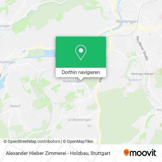 Alexander Hieber Zimmerei - Holzbau Karte