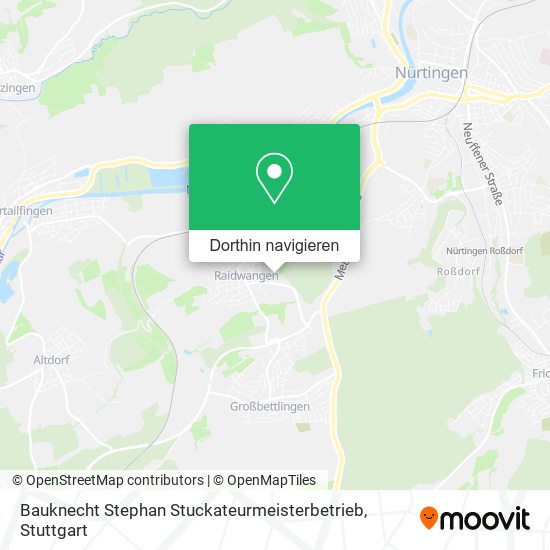 Bauknecht Stephan Stuckateurmeisterbetrieb Karte