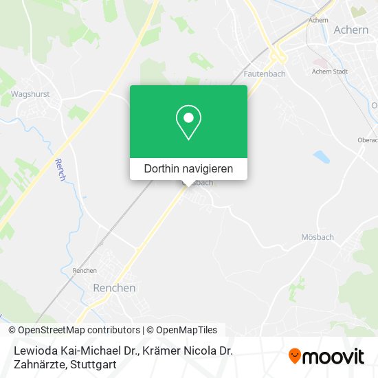 Lewioda Kai-Michael Dr., Krämer Nicola Dr. Zahnärzte Karte