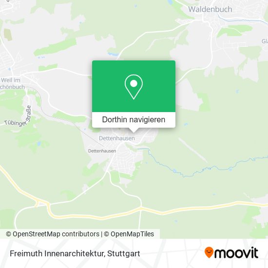 Freimuth Innenarchitektur Karte