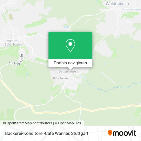Bäckerei-Konditorei-Café Wanner Karte