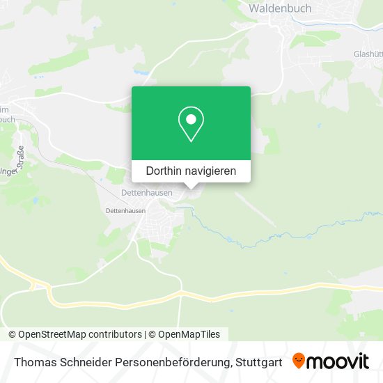 Thomas Schneider Personenbeförderung Karte