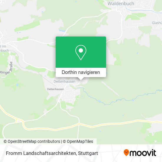 Fromm Landschaftsarchitekten Karte