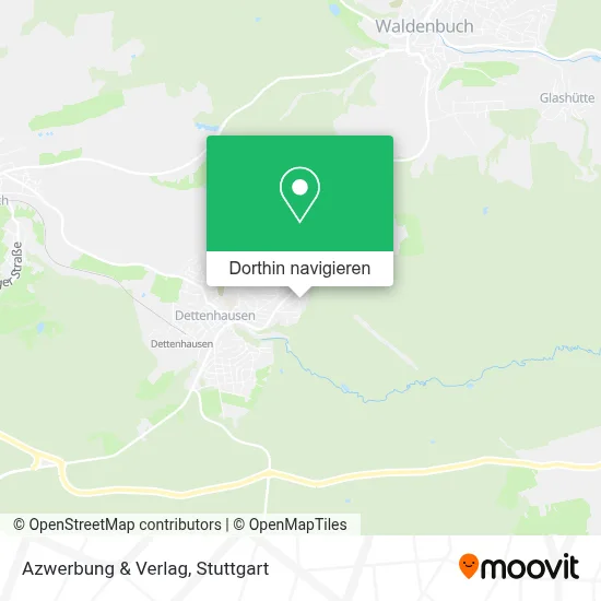 Azwerbung & Verlag Karte