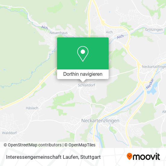 Interessengemeinschaft Laufen Karte