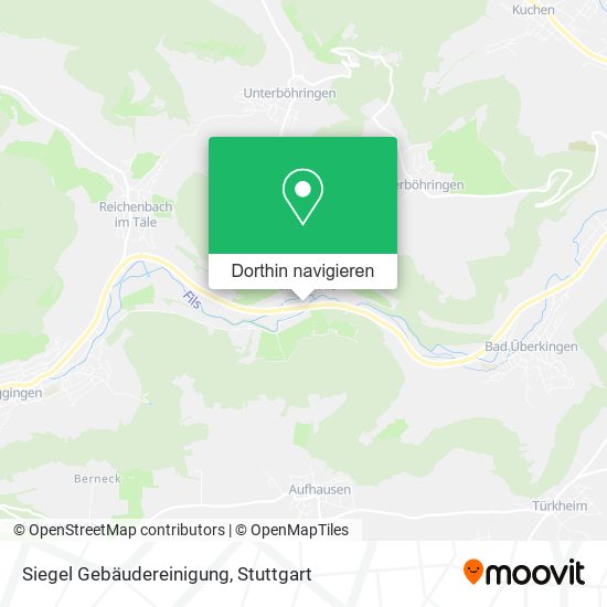 Siegel Gebäudereinigung Karte