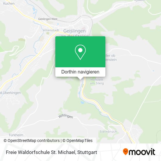 Freie Waldorfschule St. Michael Karte
