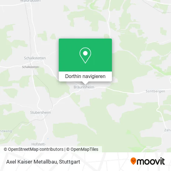 Axel Kaiser Metallbau Karte