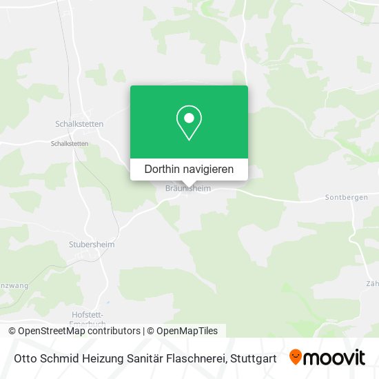 Otto Schmid Heizung Sanitär Flaschnerei Karte