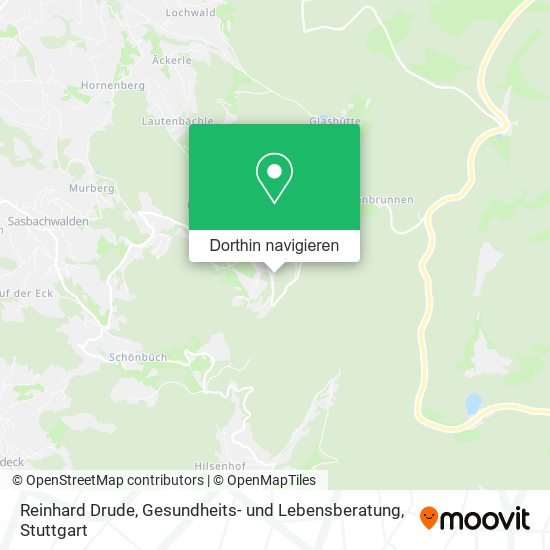 Reinhard Drude, Gesundheits- und Lebensberatung Karte