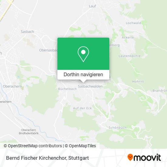 Bernd Fischer Kirchenchor Karte