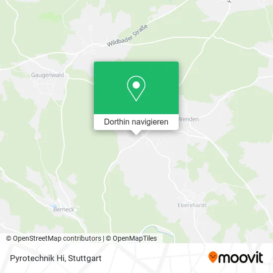 Pyrotechnik Hi Karte