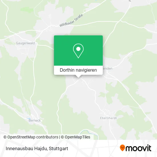 Innenausbau Hajdu Karte