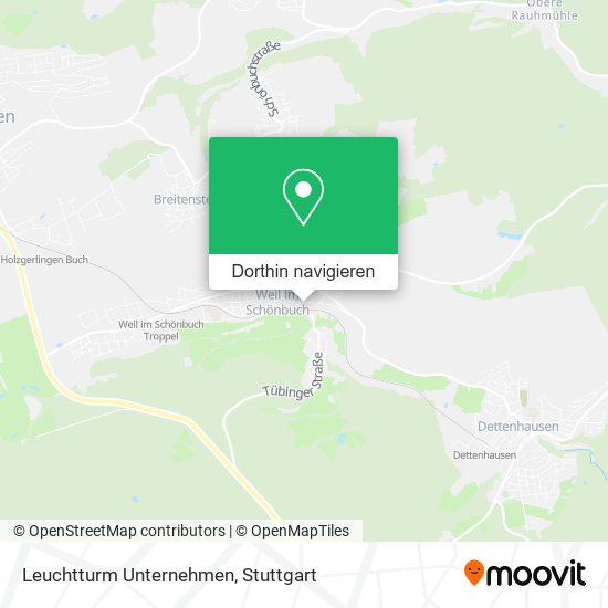 Leuchtturm Unternehmen Karte