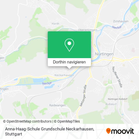 Anna-Haag-Schule Grundschule Neckarhausen Karte