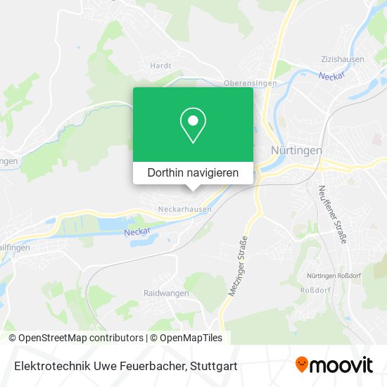 Elektrotechnik Uwe Feuerbacher Karte