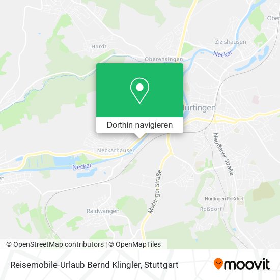 Reisemobile-Urlaub Bernd Klingler Karte