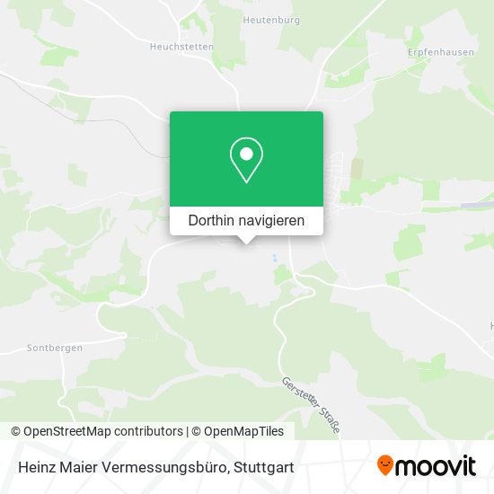 Heinz Maier Vermessungsbüro Karte