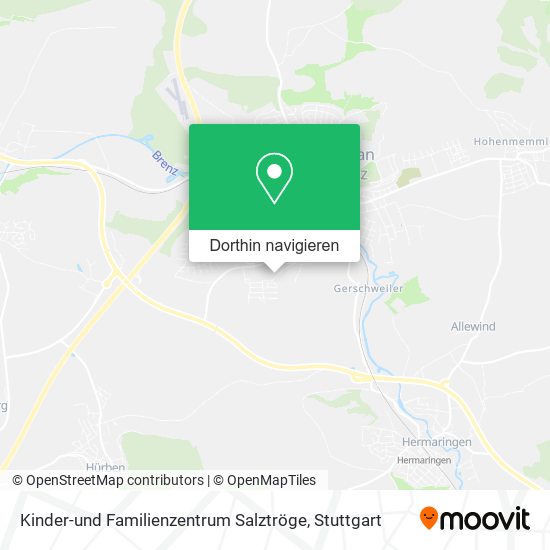 Kinder-und Familienzentrum Salztröge Karte