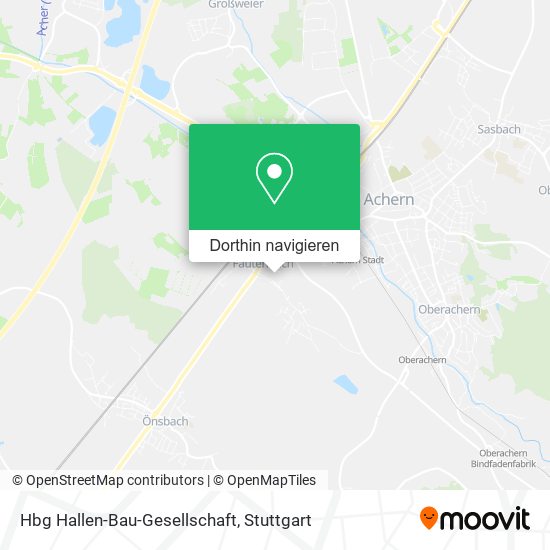Hbg Hallen-Bau-Gesellschaft Karte