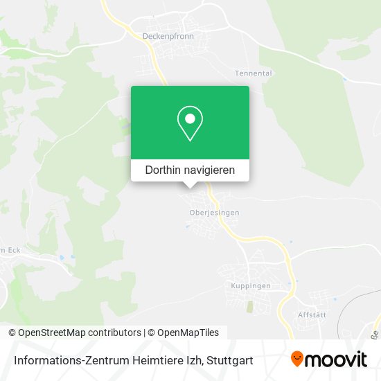 Informations-Zentrum Heimtiere Izh Karte