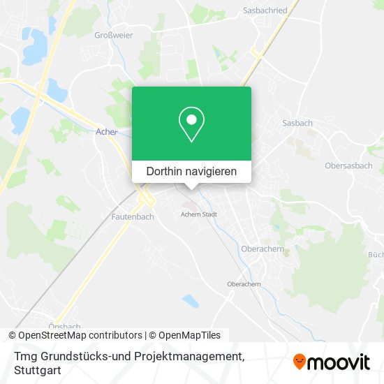 Tmg Grundstücks-und Projektmanagement Karte