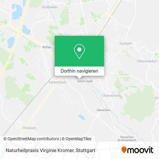 Naturheilpraxis Virginie Kromer Karte