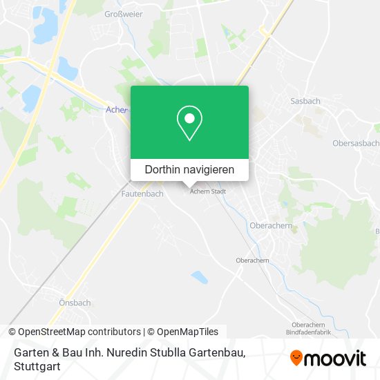Garten & Bau Inh. Nuredin Stublla Gartenbau Karte