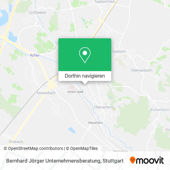 Bernhard Jörger Unternehmensberatung Karte