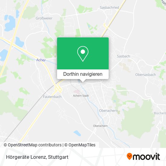 Hörgeräte Lorenz Karte