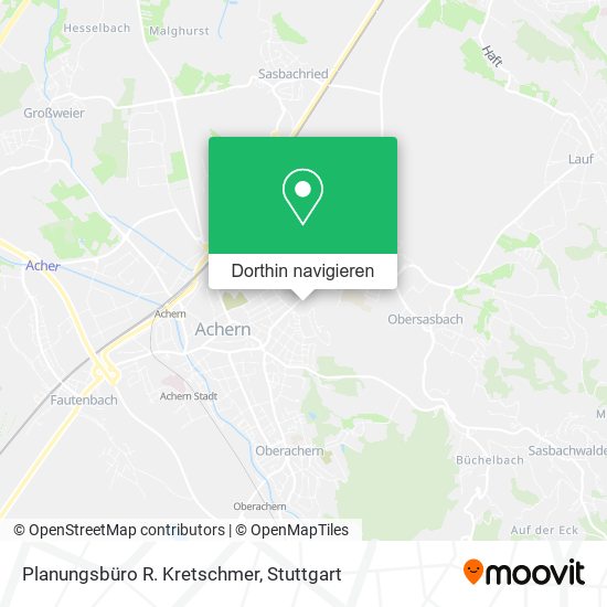 Planungsbüro R. Kretschmer Karte