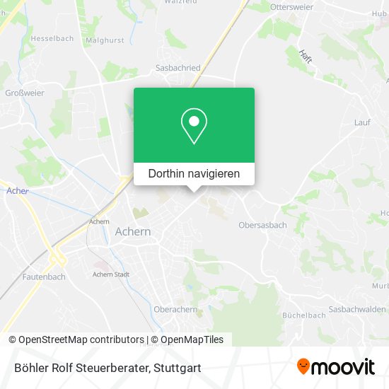 Böhler Rolf Steuerberater Karte