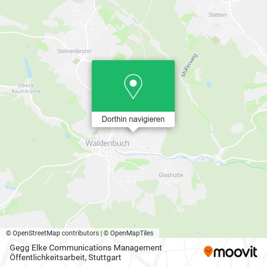 Gegg Elke Communications Management Öffentlichkeitsarbeit Karte