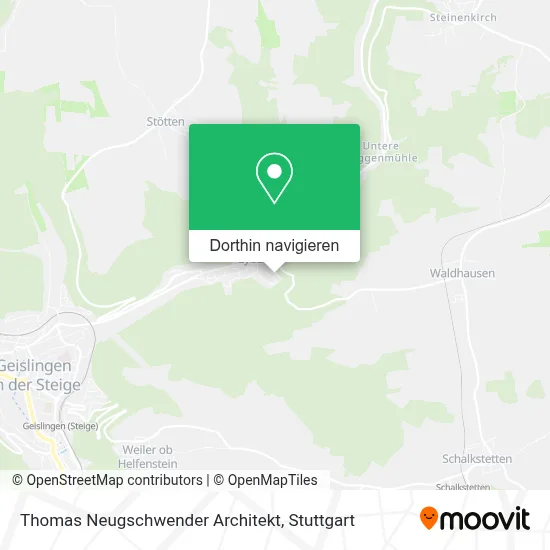 Thomas Neugschwender Architekt Karte
